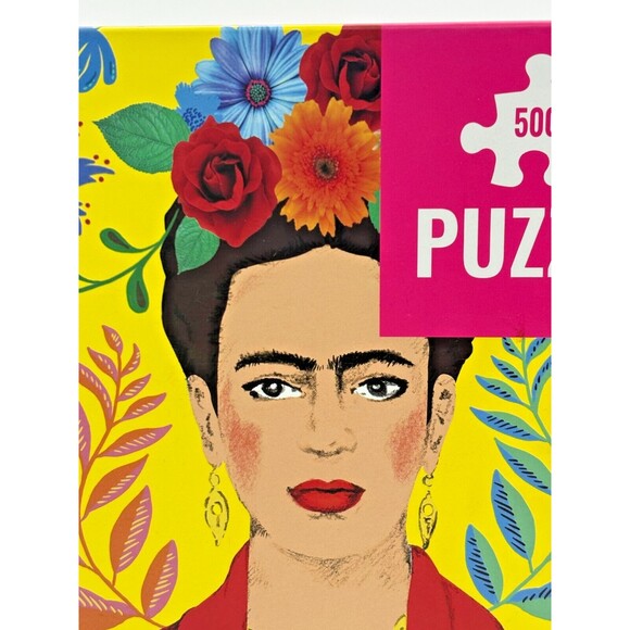 FRIDA KAHLO by Talking Tables 500 pc Jigsaw Puzzle & Poster New and Unopened - Picture 9 of 9